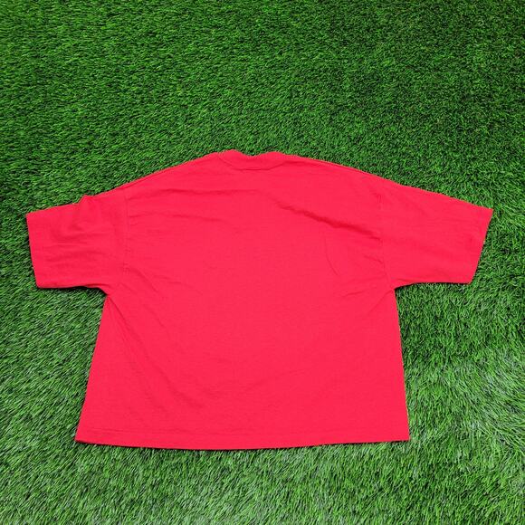 Vintage USMC Marine-Corps Shirt Womens L 20x20 Boxy Cropped - Picture 2 of 12